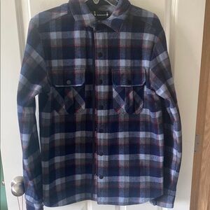 Smartwool Men's Blue Plaid Jacket